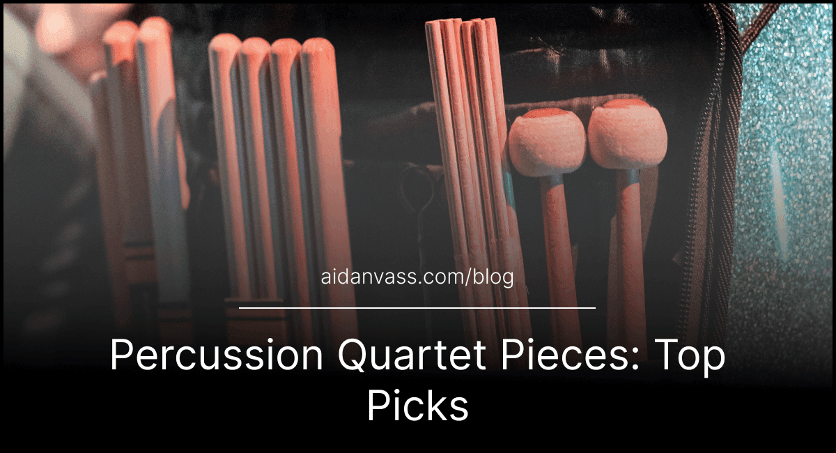 Percussion Quartet Pieces: Top Picks
